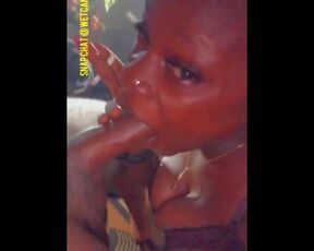 My House Boy Didn’t Finish his Work in Time so I Gave Samsu Oil and Gave him a Blowjob as Pay