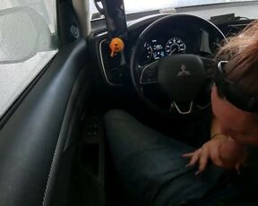 Public Carwash blowjob