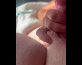 Hot chick gags on huge cum load