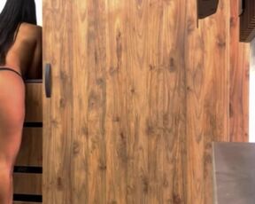 left home, so i decided to record me changing.