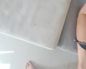 Blonde Gets Fucked On Couch After The Beach